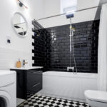 Bad Halbhoch Gefliest & Modern – Inspirationen | Obi Pertaining To Badezimmer Fliesen Halbhoch