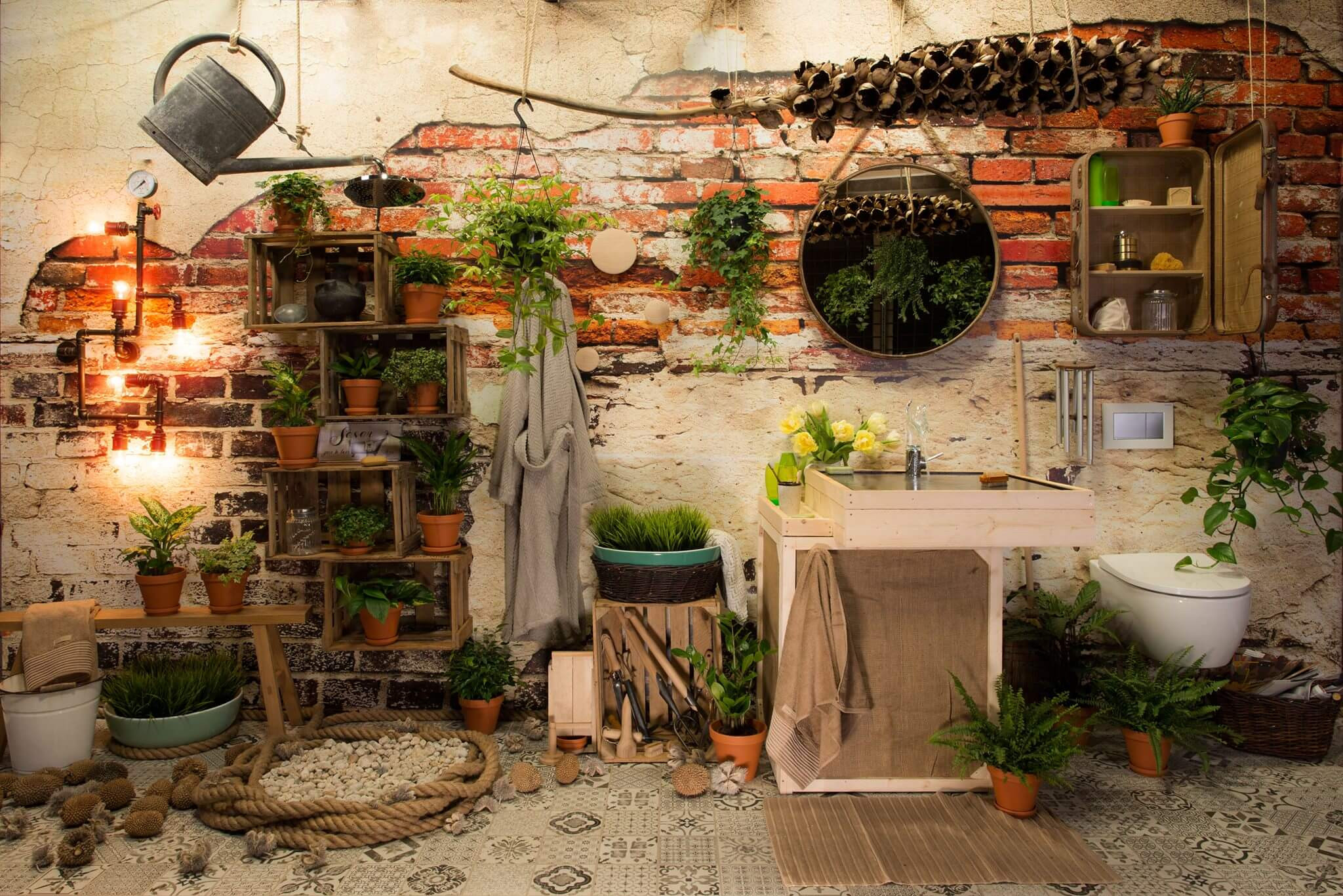 Badezimmer-Traum In Der Natur in Badezimmer Natur