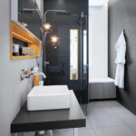 Badinspiration Graue Fliesen | Bad Inspiration, Badezimmer In Badezimmer Graue Fliesen