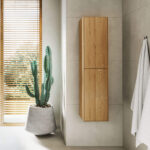 Siro Hochschrank Massivholz | Spa Ambiente Intended For Badezimmer Hochschrank Holz