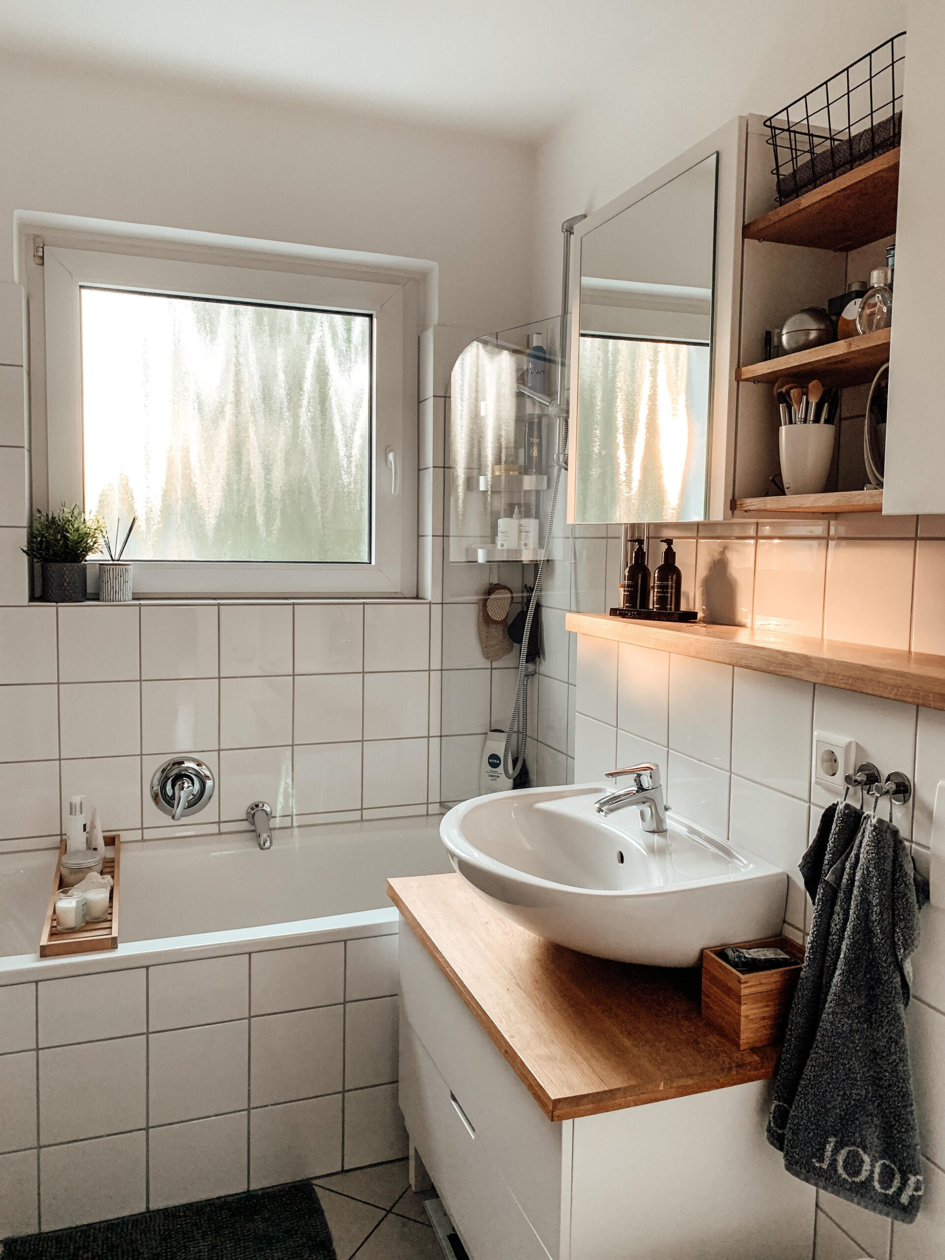 Unser Kleines Aber Feines Badezimmer 🤗 #Badezimmer # | Wohnung regarding Einrichtungsideen Badezimmer